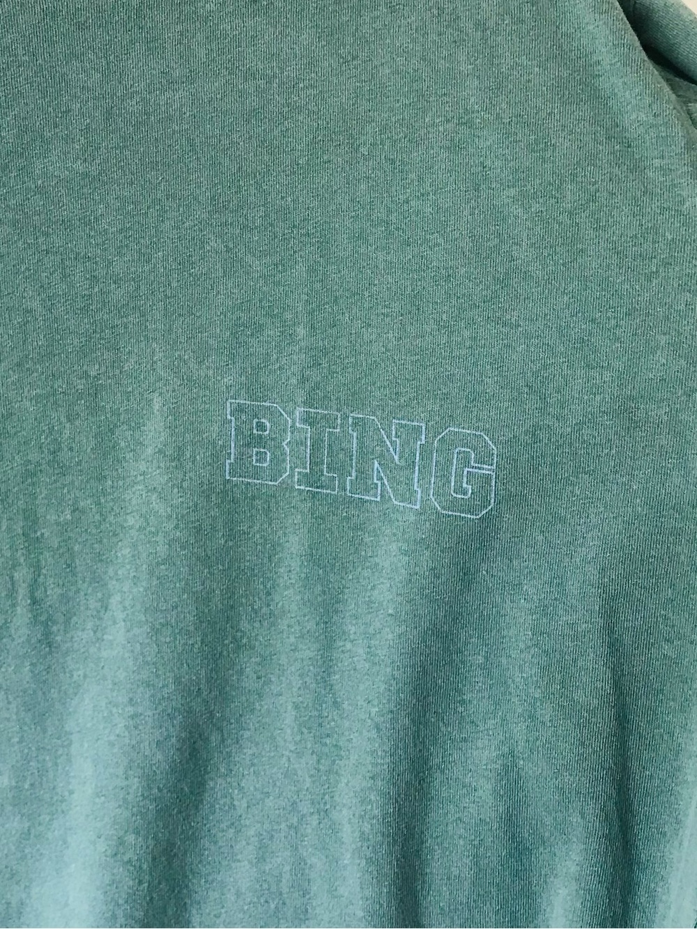 Anine Bing Ashton Bing Live Tee Shirt in Green - Picture 8 of 16